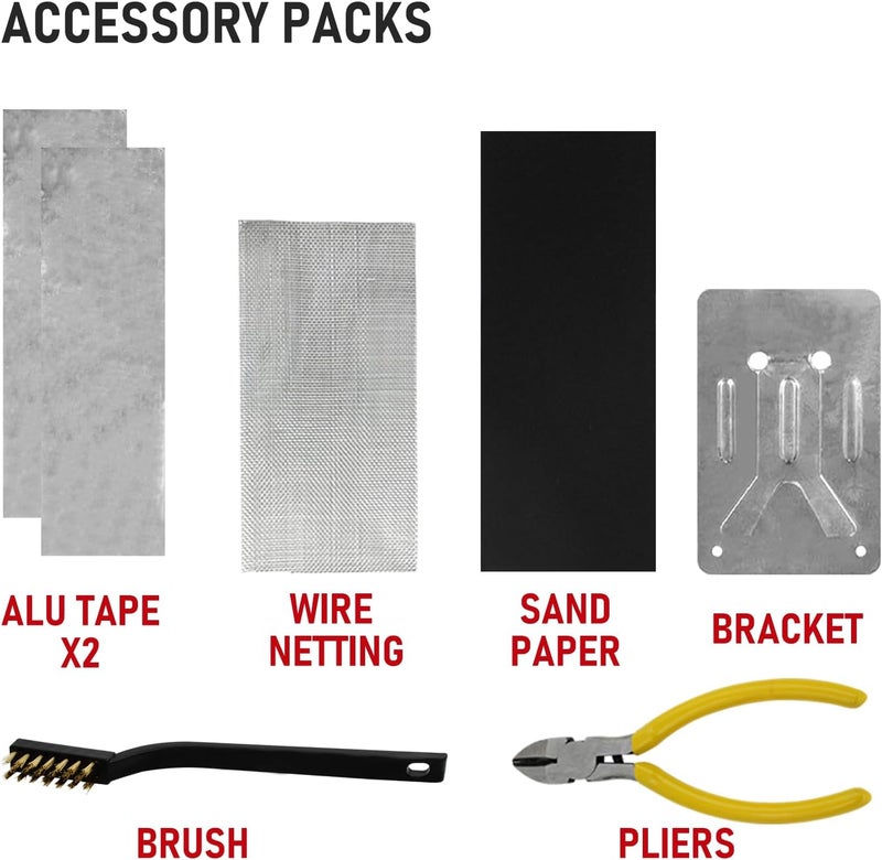 RX WELD Deluxe Plastic Welding Kit, 100W Welder Repair Kit for Automotive Car Bumper - Image 5